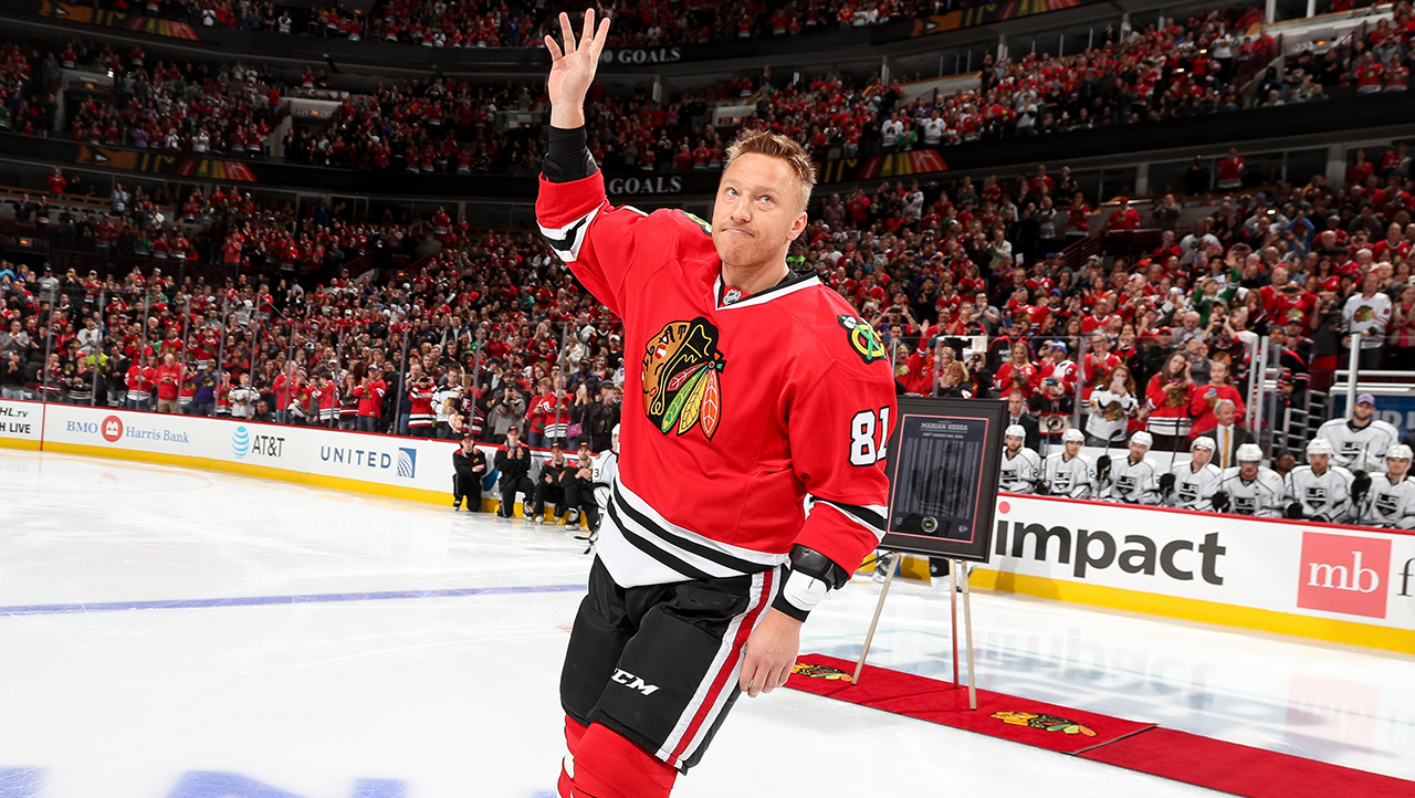 Marian Hossa's No. 81 to be retired by Blackhawks - Chicago Sun-Times