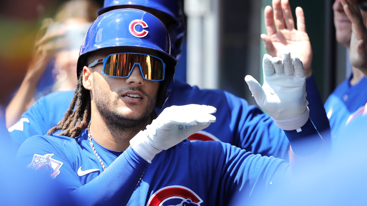 Michael Hermosillo relieved for first Cubs hit of 2022
