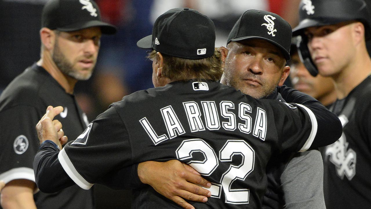Tony La Russa reunites with White Sox as manager