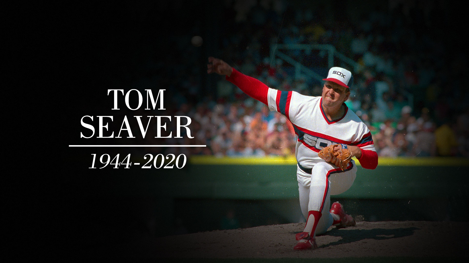 Hall of Fame pitcher Tom Seaver, who won 300th game with White