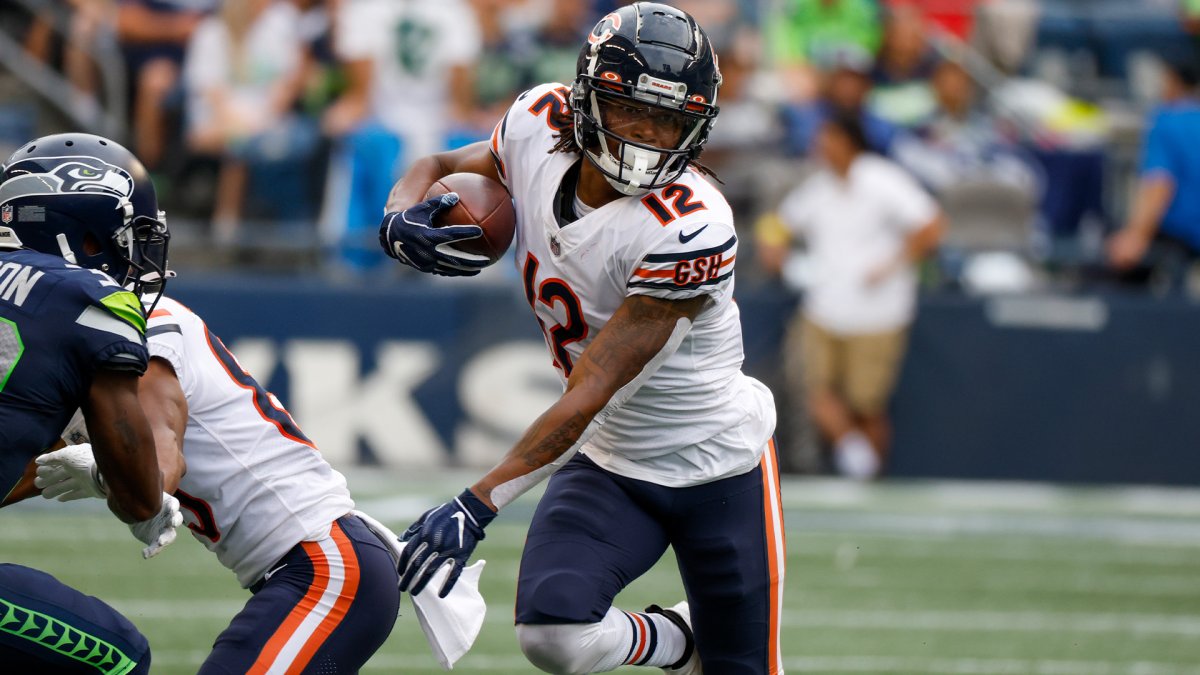 Bears Rookie Report Card: WR Velus Jones Jr.