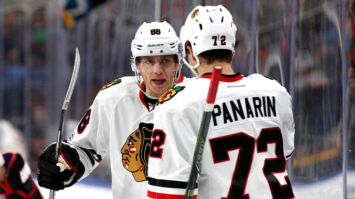 Patrick Kane 'excited' to reunite, play with Artemi Panarin again – NBC  Sports Chicago