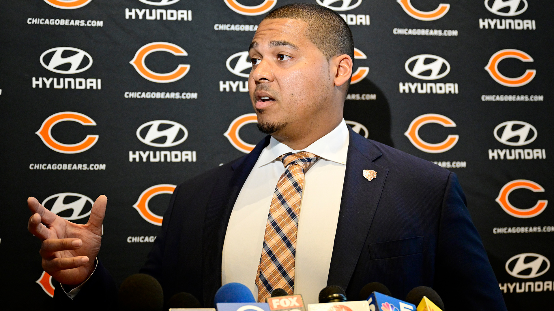 Chicago Bears general manager Ryan Poles says he has 'always