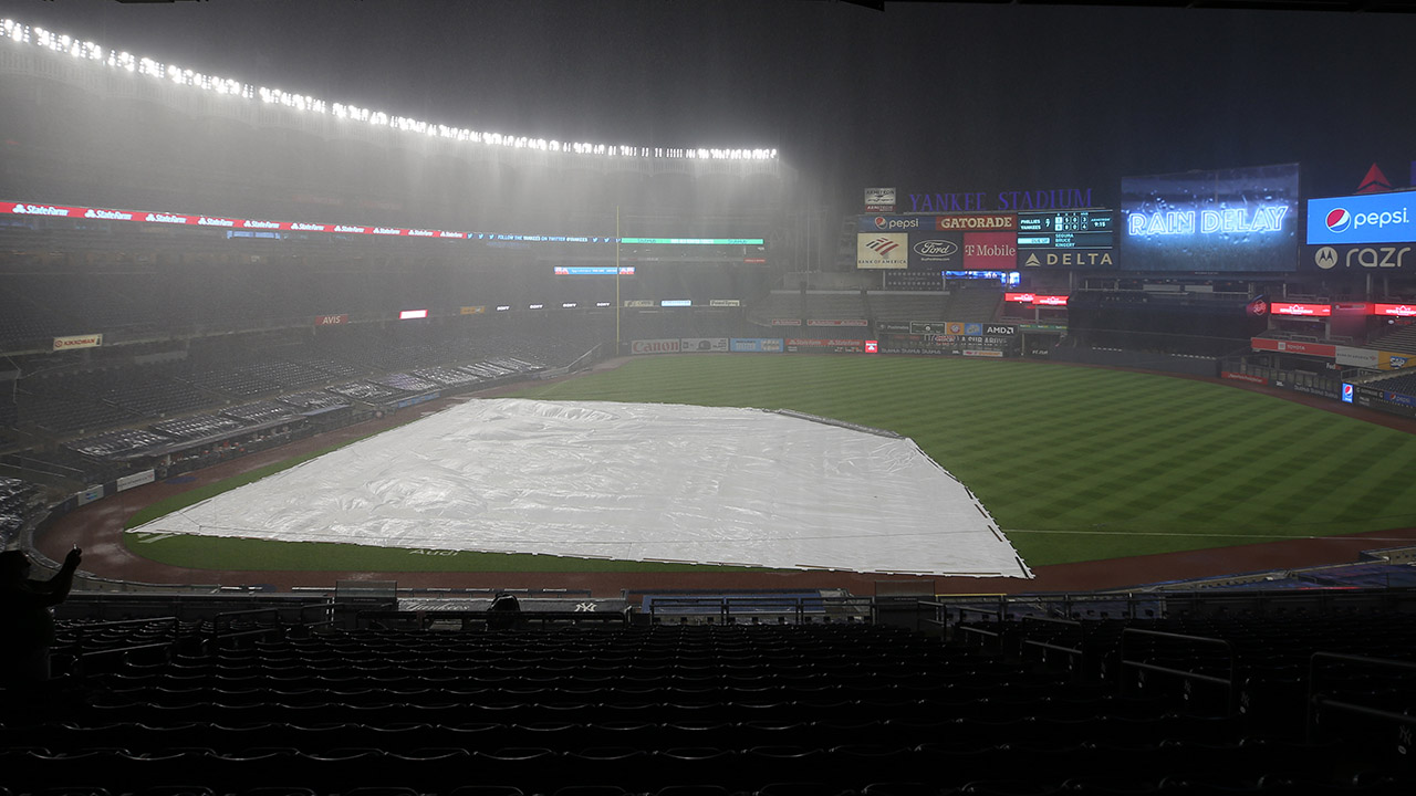 Yankees vs. Red Sox game rained out, doubleheader Sunday