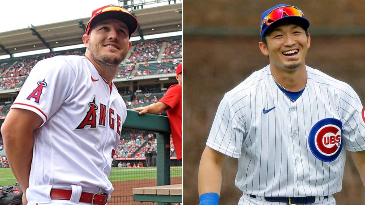 mike trout yankees jersey swap