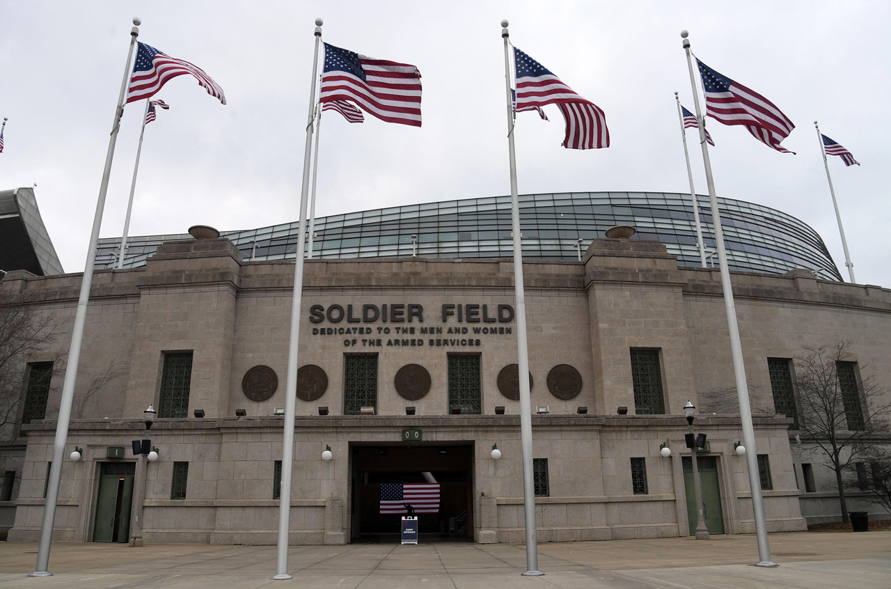 A change from Wrigley to Soldier Field