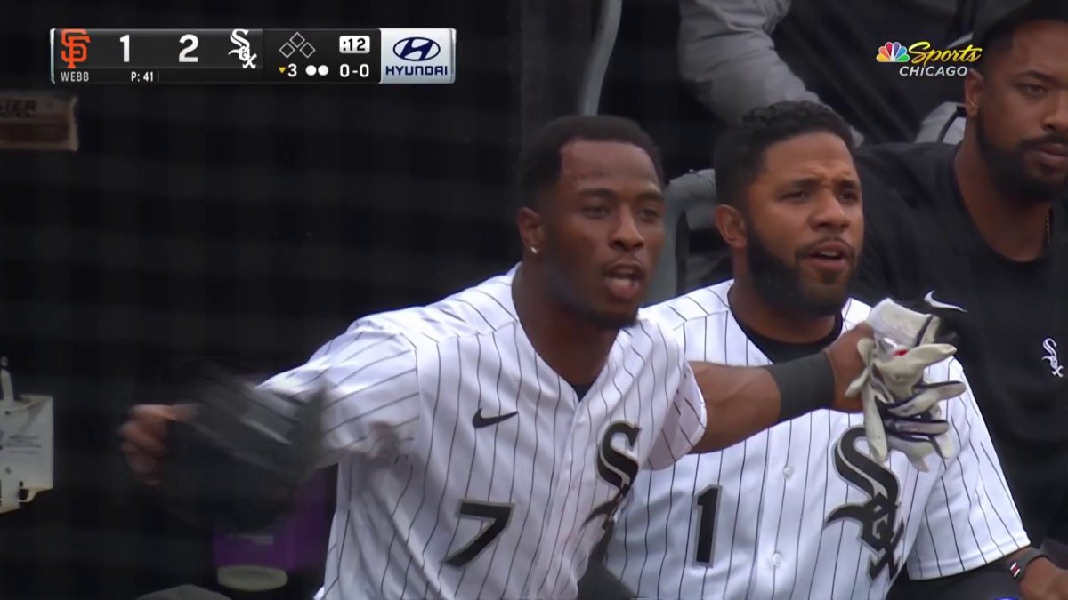 White Sox bounce back, bury Giants; Anderson ejected