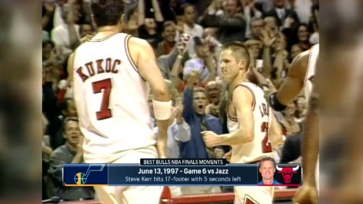 Top Moments: Bulls beat Jazz in memorable 1997 Finals