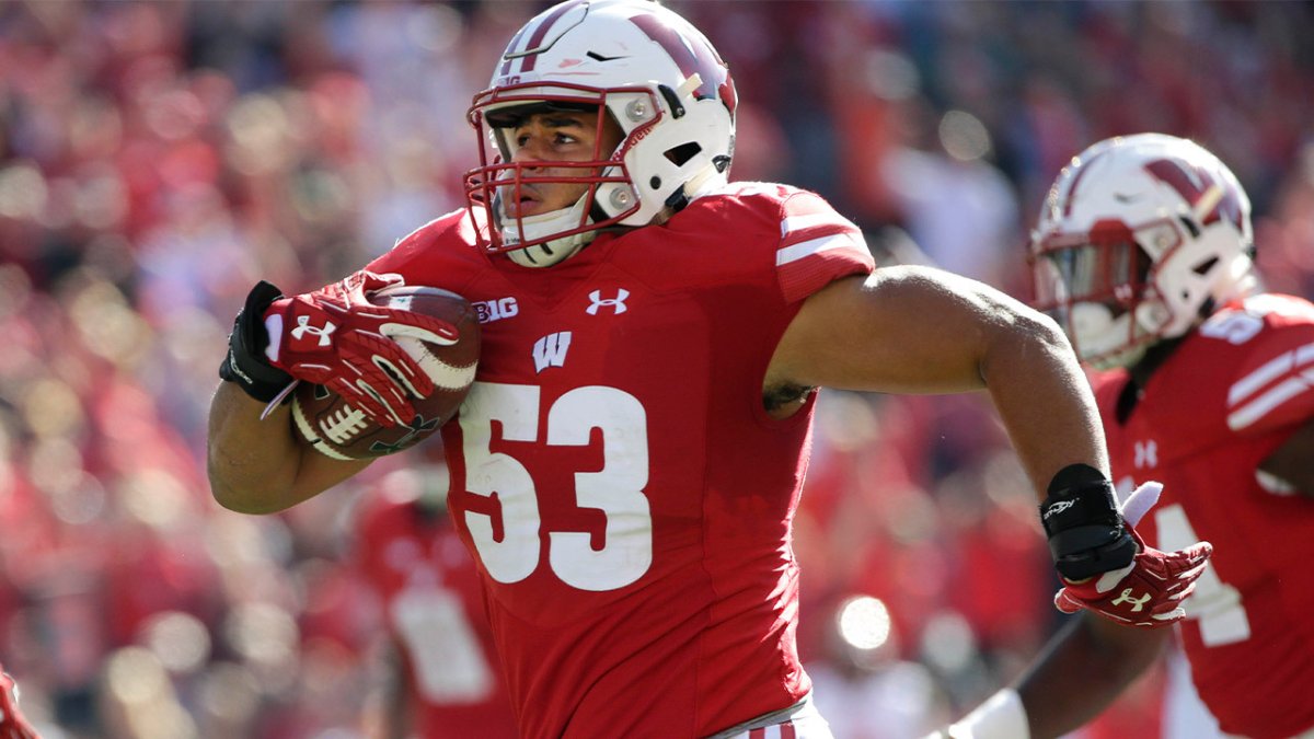 Wisconsin Football - Jack Sanborn is. that. dude. …. but we already knew  that 