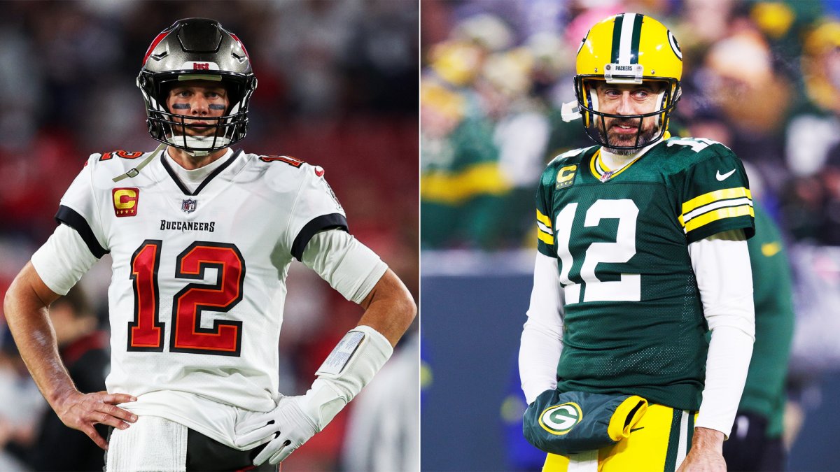All eyes on Tom Brady and Aaron Rodgers as Packers host Bucs for NFC  championship