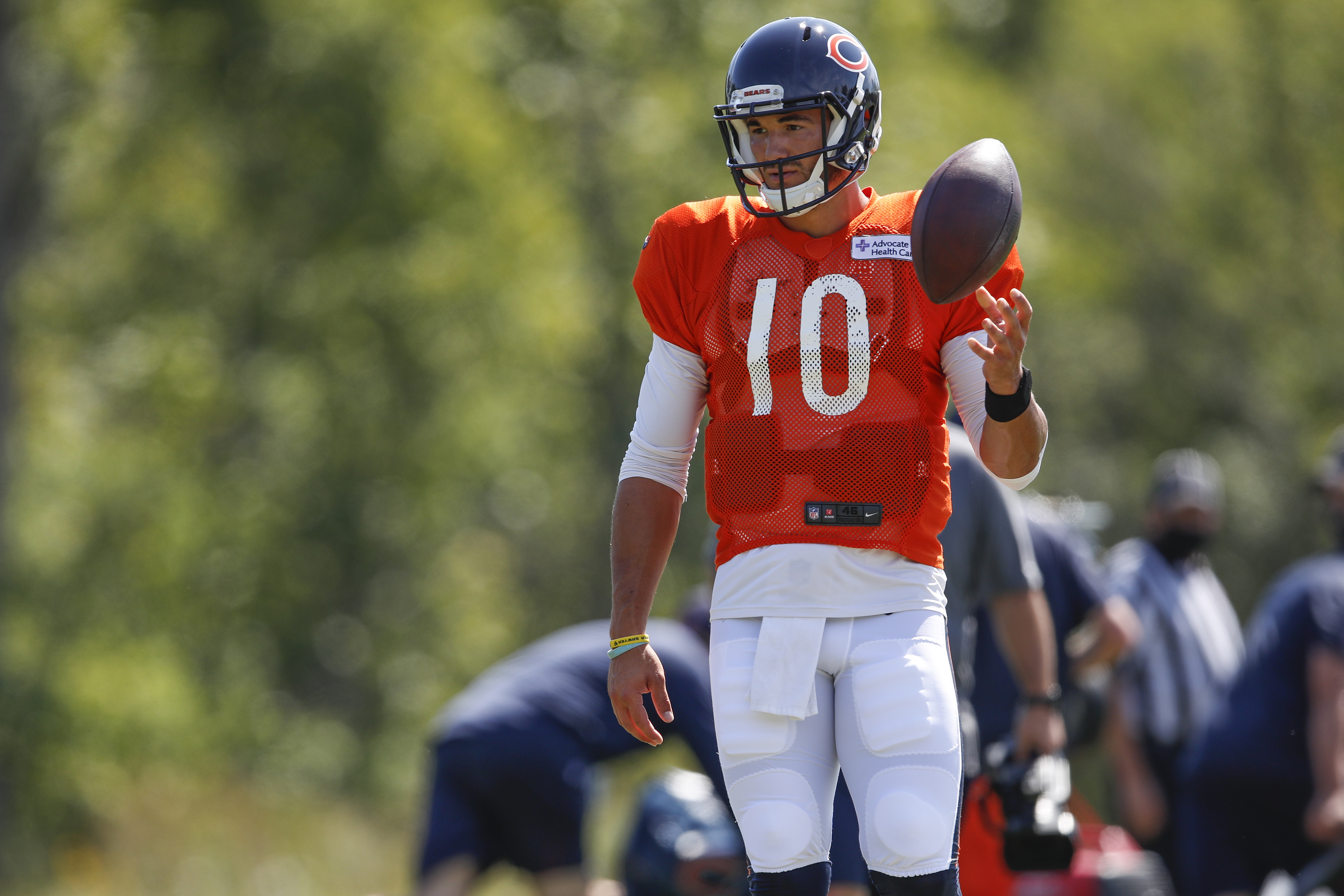 August 16, 2019, Chicago Bears quarterback Mitchell Trubisky (10