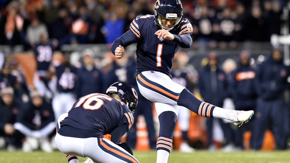 Report: Cody Parkey to Be Cut by Bears; Missed Game-Winning FG vs