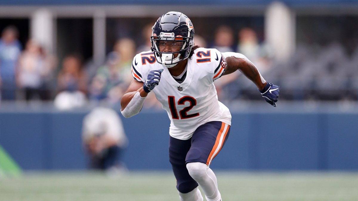 Dante Pettis takes over Velus Jones Jr as Bears new punt returner – NBC  Sports Chicago