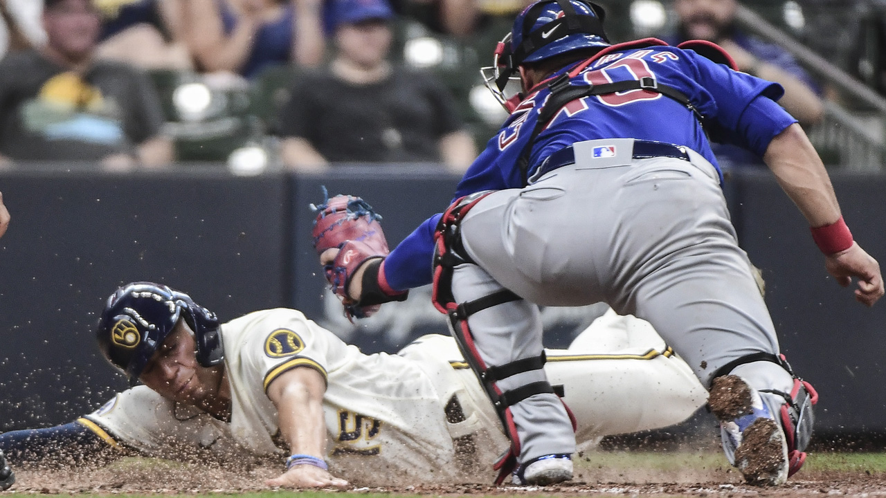Paul Lukas on X: MLB banned Cubs catcher Wilson Contreras's