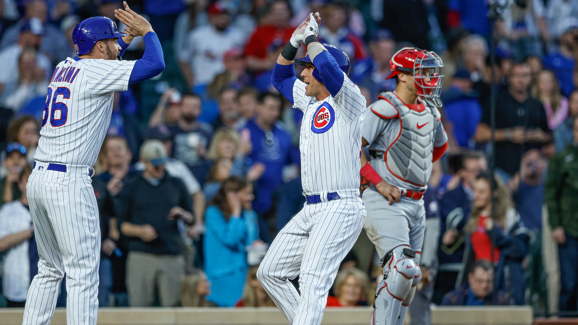 Cubs' Yan Gomes brings the heat in first game back in lineup – NBC Sports  Chicago