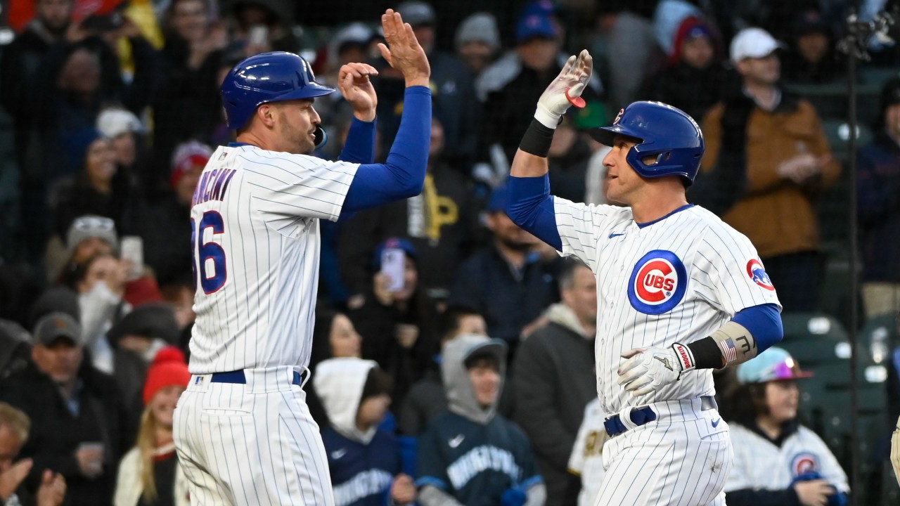 Cubs' Yan Gomes brings the heat in first game back in lineup – NBC Sports  Chicago