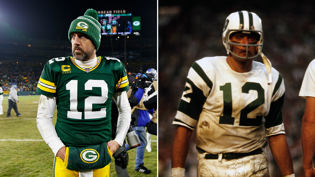 Joe Namath would let Jets un-retire No. 12 for Aaron Rodgers