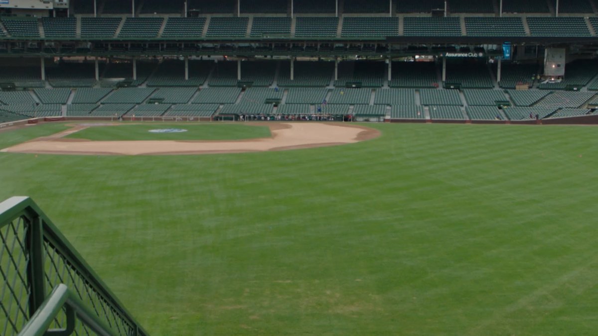 Chicago - June 11, 2007: The Wrigley Field Baseball Stadium Is