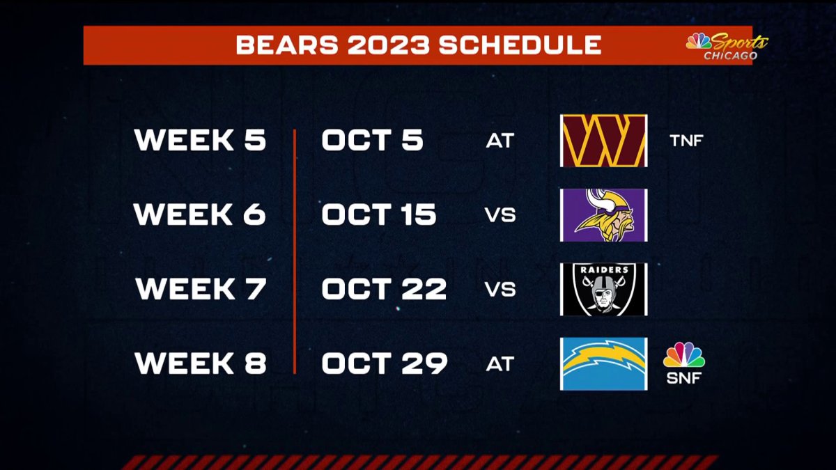 Chicago Bears Announce 2019 Schedule; Single Game Tickets Go On Sale  Wednesday Night - CBS Chicago