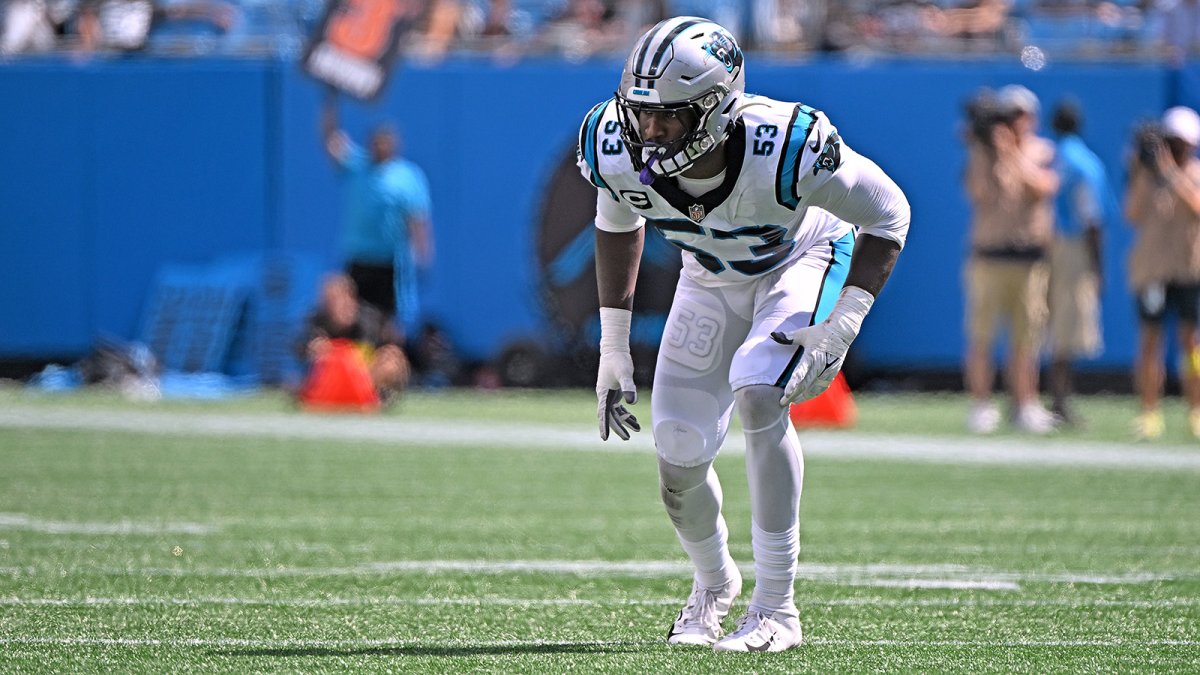 Panthers' top pass rusher Brian Burns changes jersey number