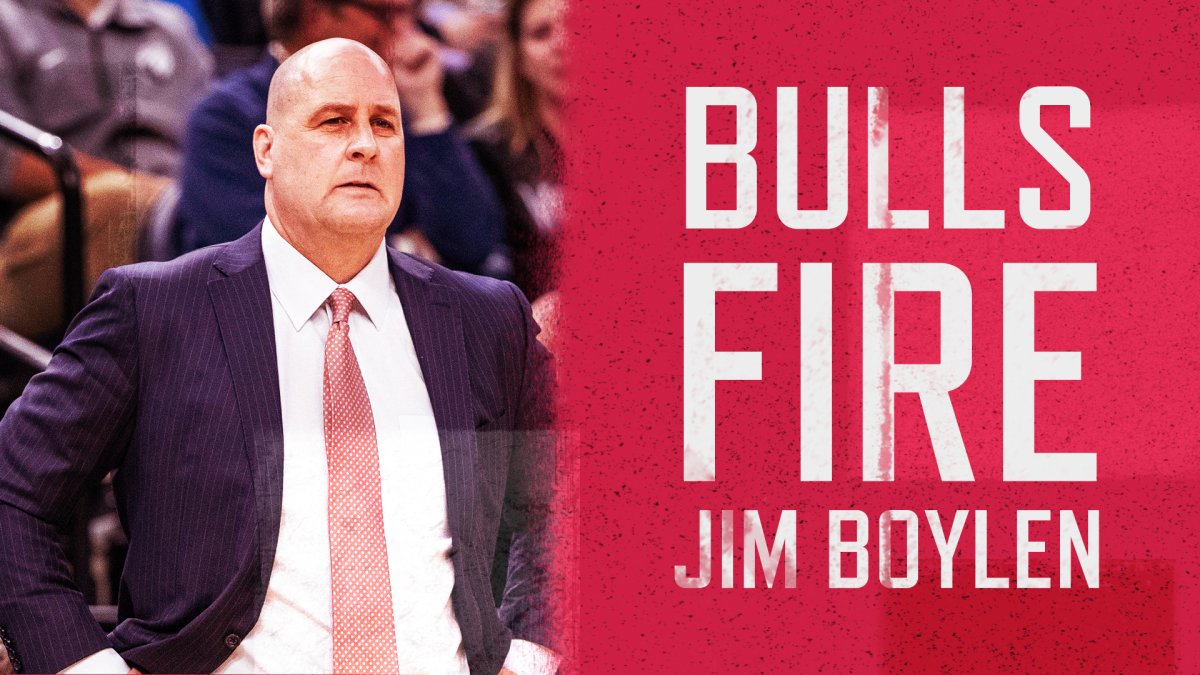 Chicago Bulls fire head coach Jim Boylen after two losing seasons