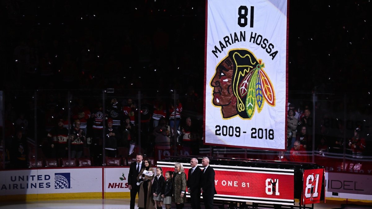 Toews, Richardson praise Marian Hossa ahead of Blackhawks jersey retirement  – NBC Sports Chicago