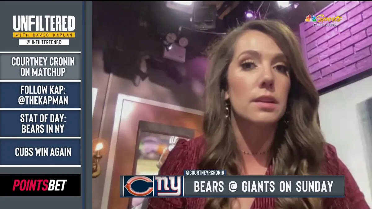 Courtney Cronin on Bears’ TE Cole Kmet: ‘He should be catching passes ...