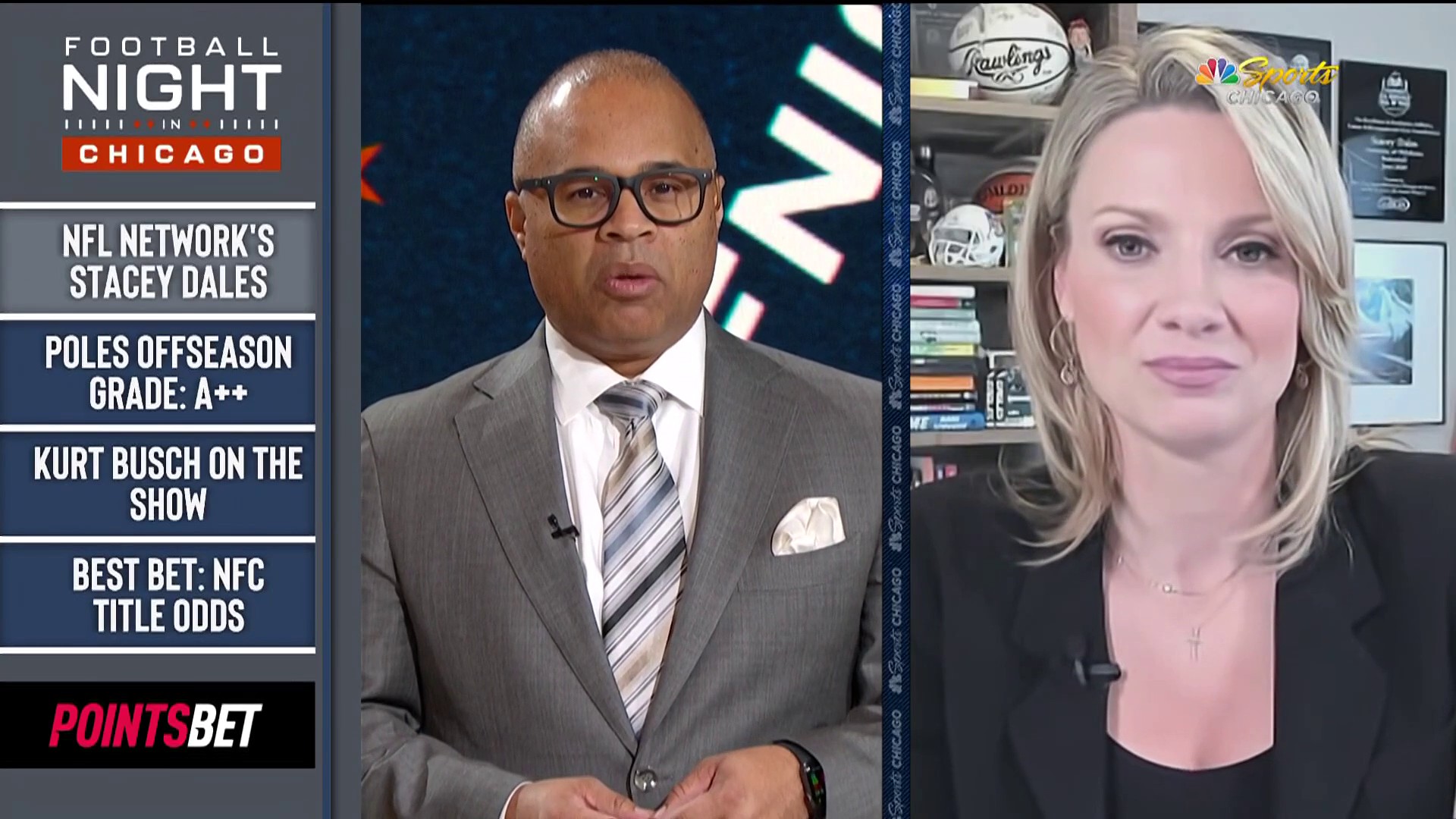 NFL Network's Stacey Dales: quarterback Justin Fields, Chicago