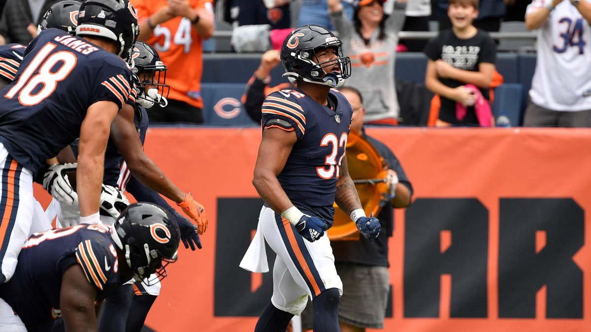 David Montgomery returns to Bears practice, could play vs. Steelers – NBC  Sports Chicago
