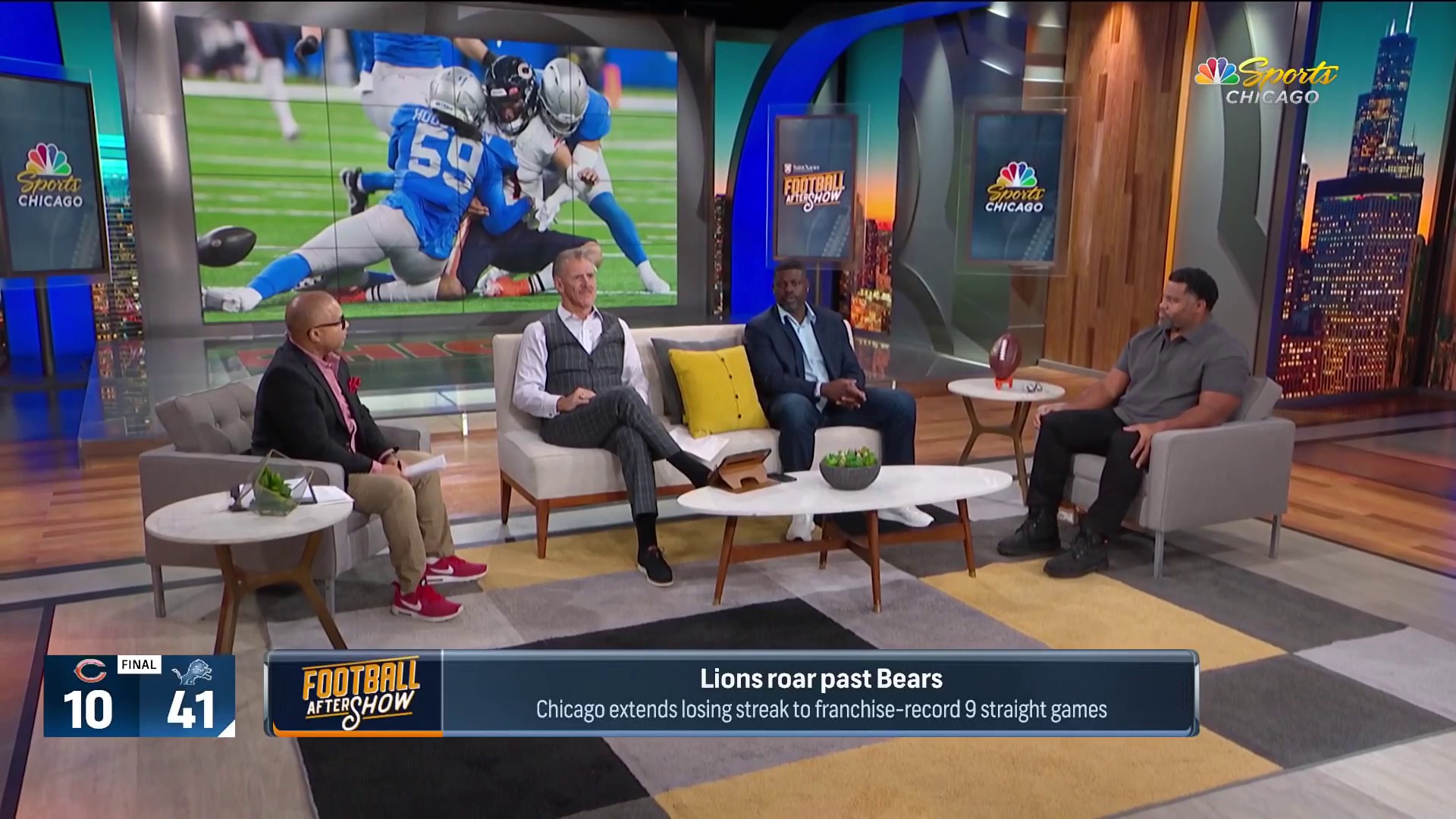 Who shares responsibility for Bears' effort that was given against Lions? –  NBC Sports Chicago