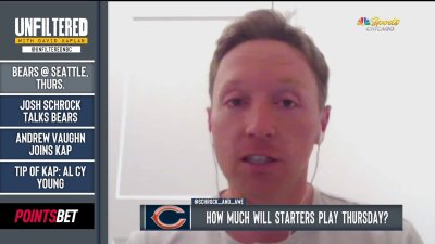 Chicago Bears to play starters in final preseason game