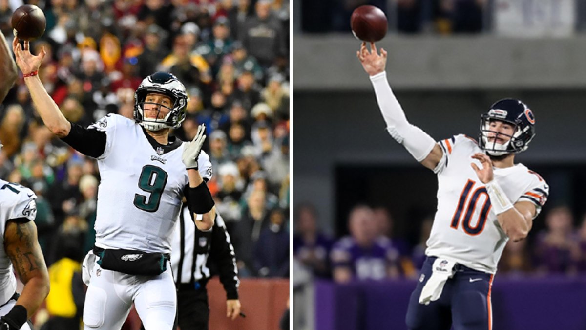 Against 'Big Game Nick' Foles, which Mitch Trubisky will the Eagles see?