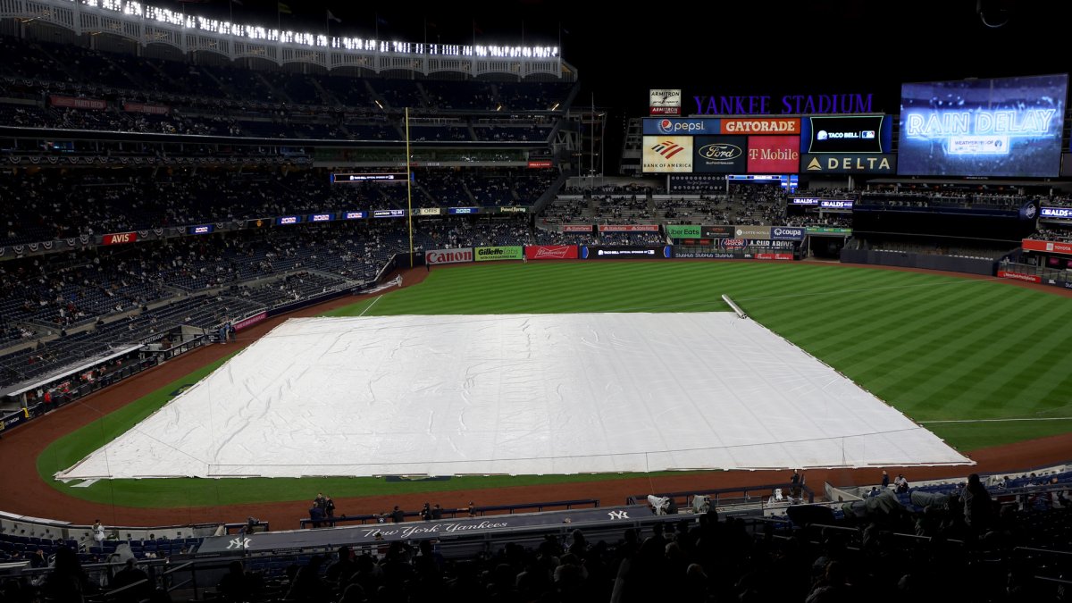 ALDS Game 5 between Yanks, Guardians delayed by weather