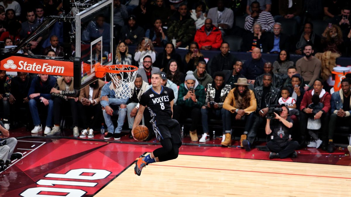 NBA top 10 dunks in All-Star dunk contest