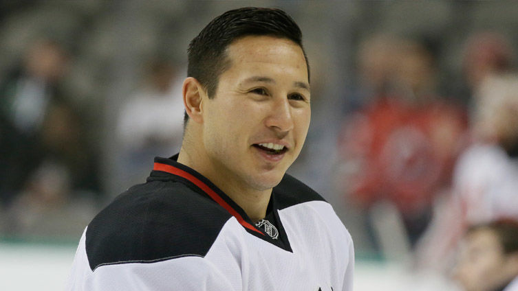 Three questions with Blackhawks forward Jordin Tootoo - The Athletic