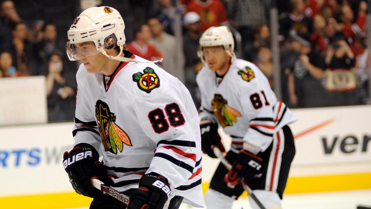 Patrick Kane and Marian Hossa, this picture is too much for me to
