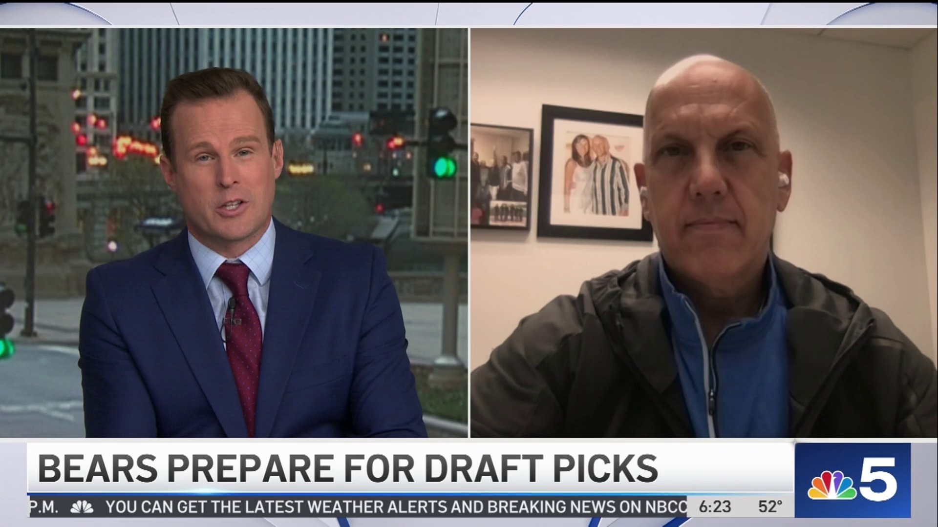 David Kaplan gives his thoughts on who Bears take in NFL Draft – NBC Sports  Chicago