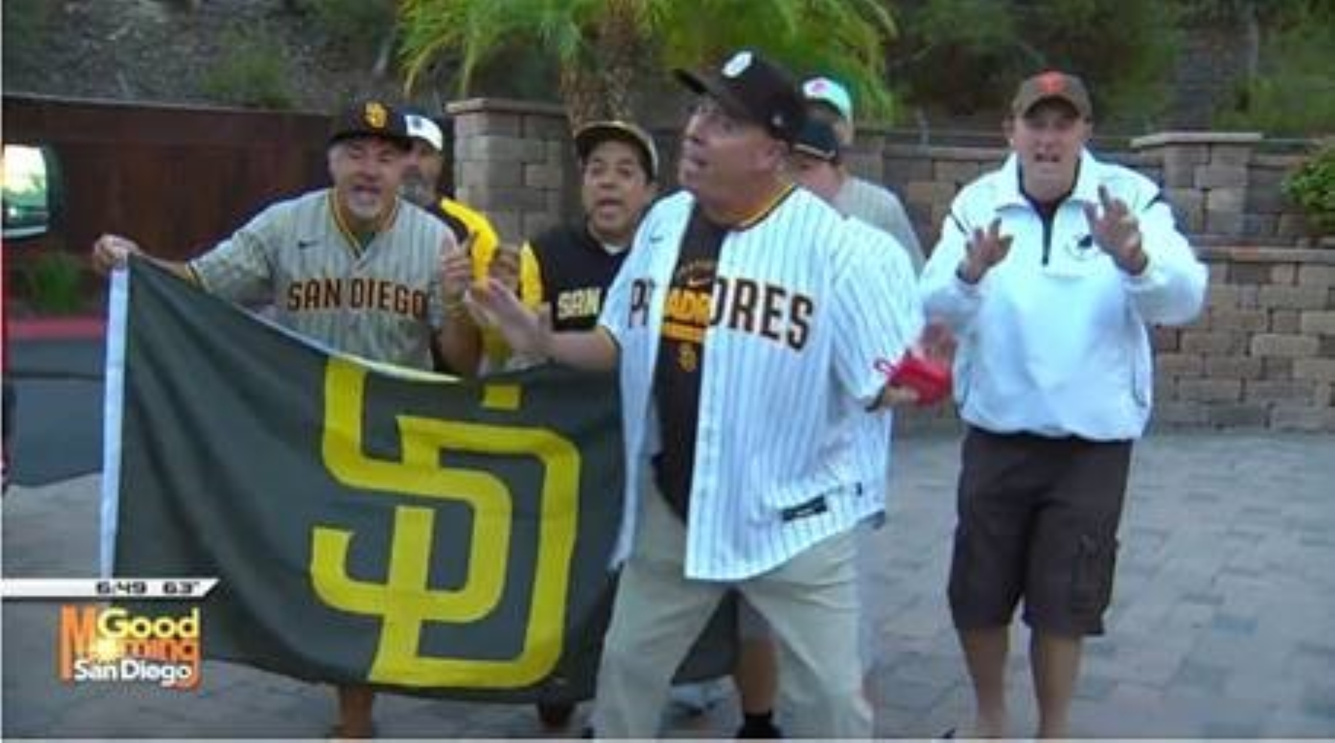 San Diego Padres fans gear for NLCS
