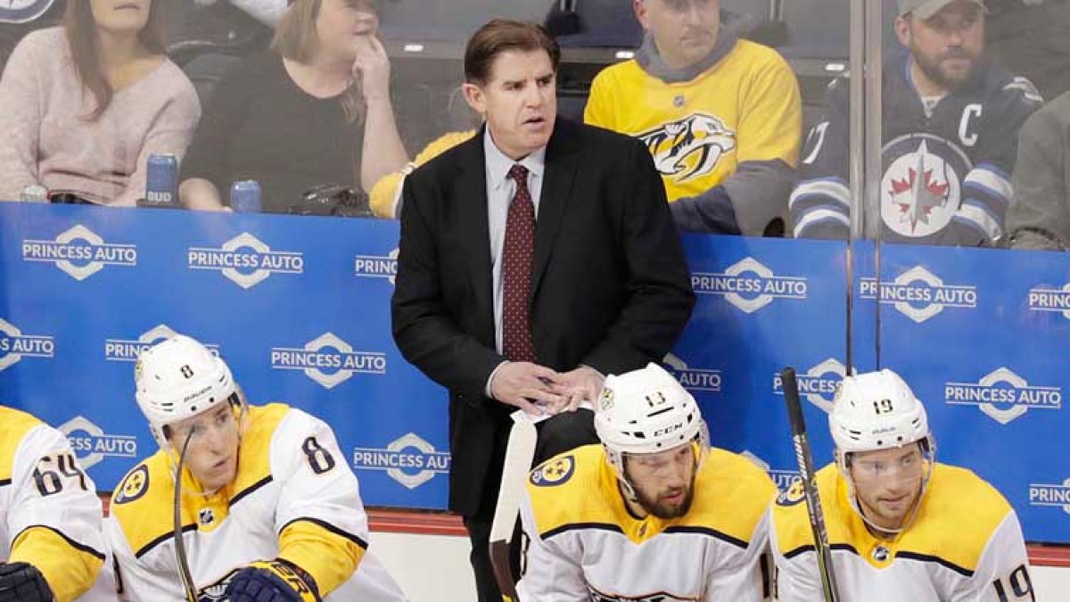 Stream episode Nashville Predators head coach Peter Laviolette