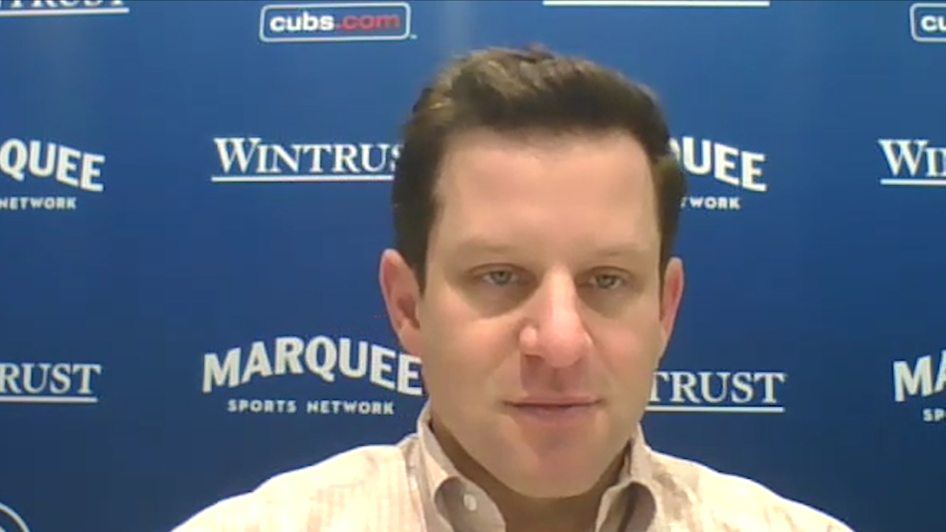 Patrick Wisdom Enjoying Moment With Cubs Slide - Marquee Sports