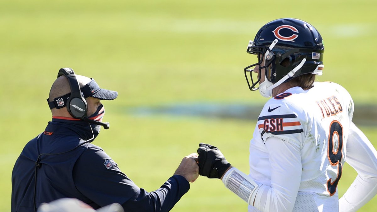 Under Center Podcast mailbag: Should Matt Nagy give up play calling? – NBC  Sports Chicago