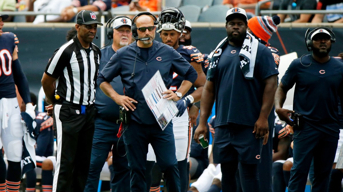 Bears coach Matt Nagy to miss 49ers game because of COVID-19