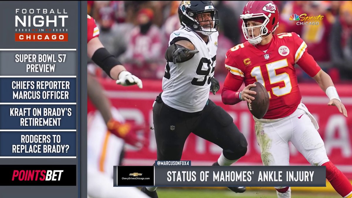 Chiefs' Mahomes says ankle will be ready for Super Bowl