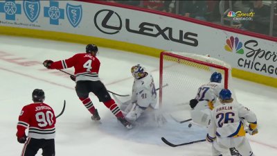 Sabres use late surge to defeat Blackhawks in overtime