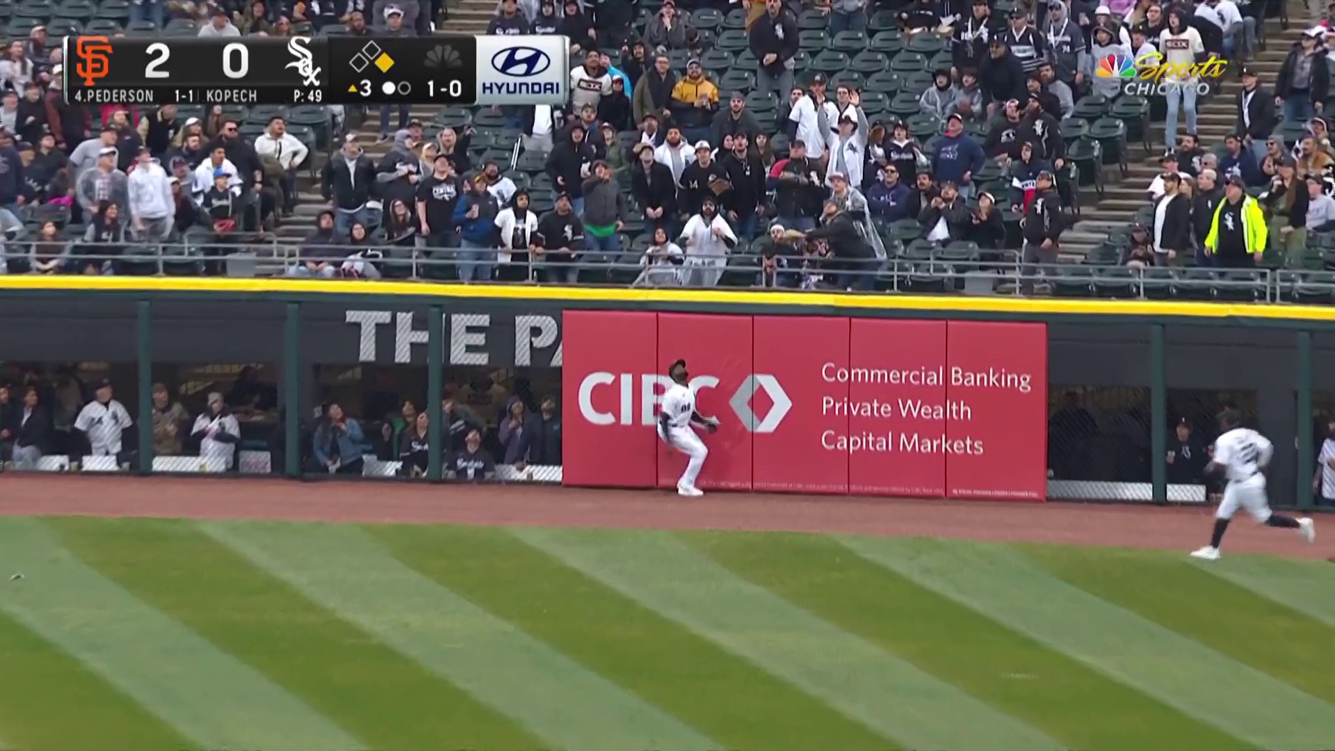 Luis Robert Jr.'s running catch, 09/12/2023