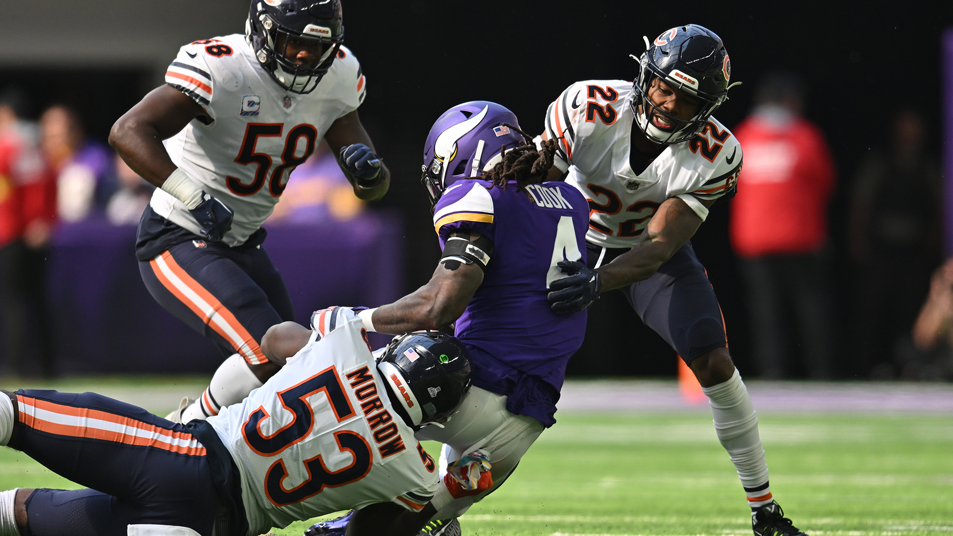 Bears defense needs second half intensity from the jump – NBC Sports Chicago