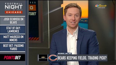 Josh Schrock: Bears' late season schedule good for playoff push – NBC  Sports Chicago