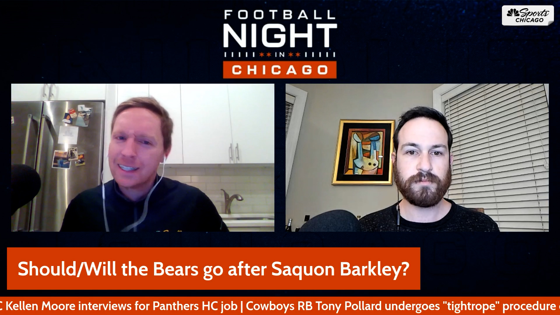 Josh Schrock: Bears' late season schedule good for playoff push – NBC  Sports Chicago