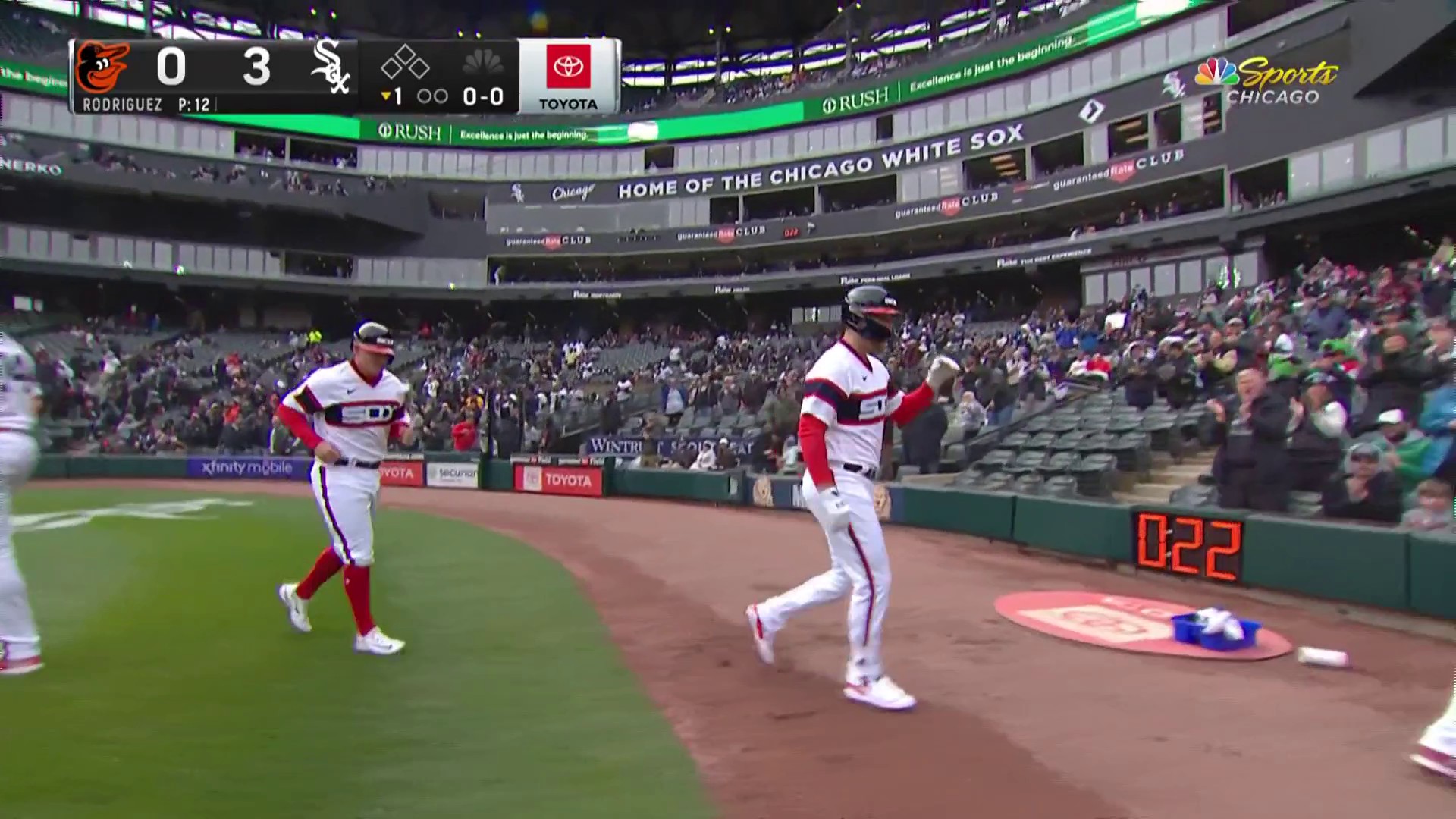 WATCH: Gavin Sheets two-run HR extends White Sox' lead vs. Cubs