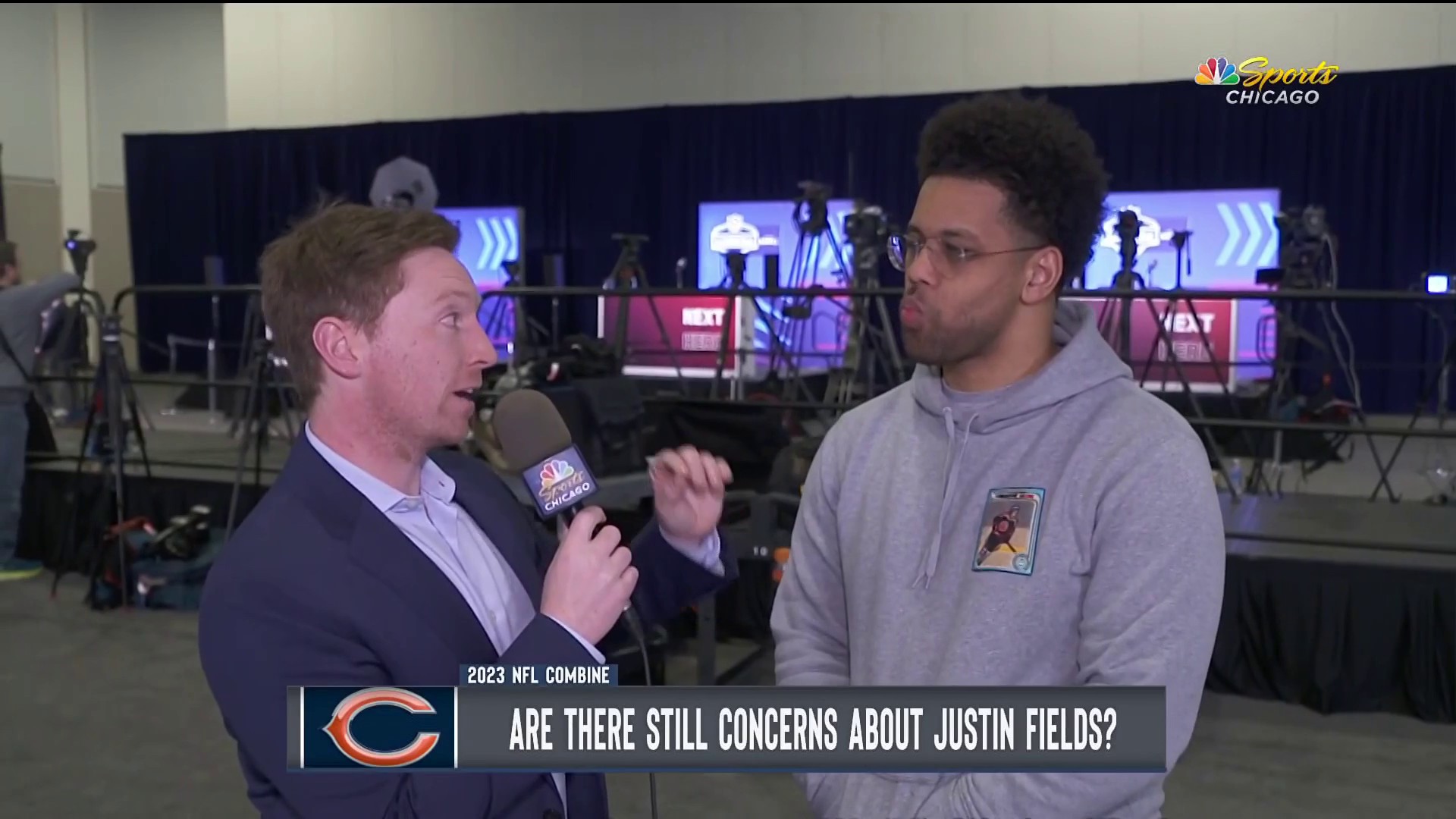 Michael Smith Justin Fields is a franchise QB if Bears give him support